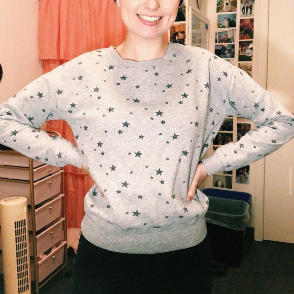 Starry crewneck